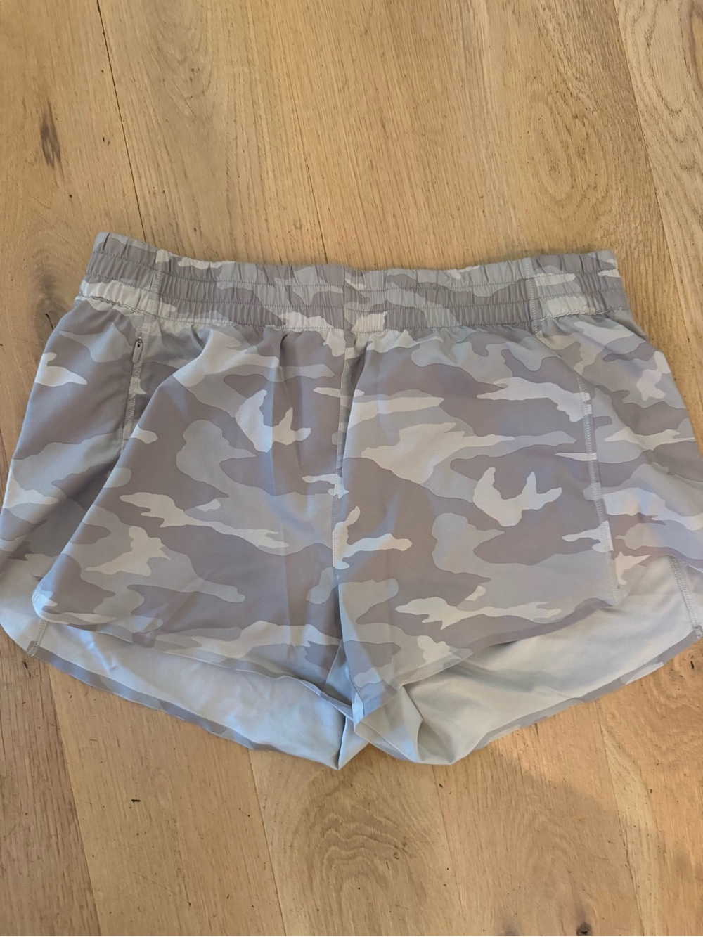 Athleta Running Shorts
Gray Camo
Size M